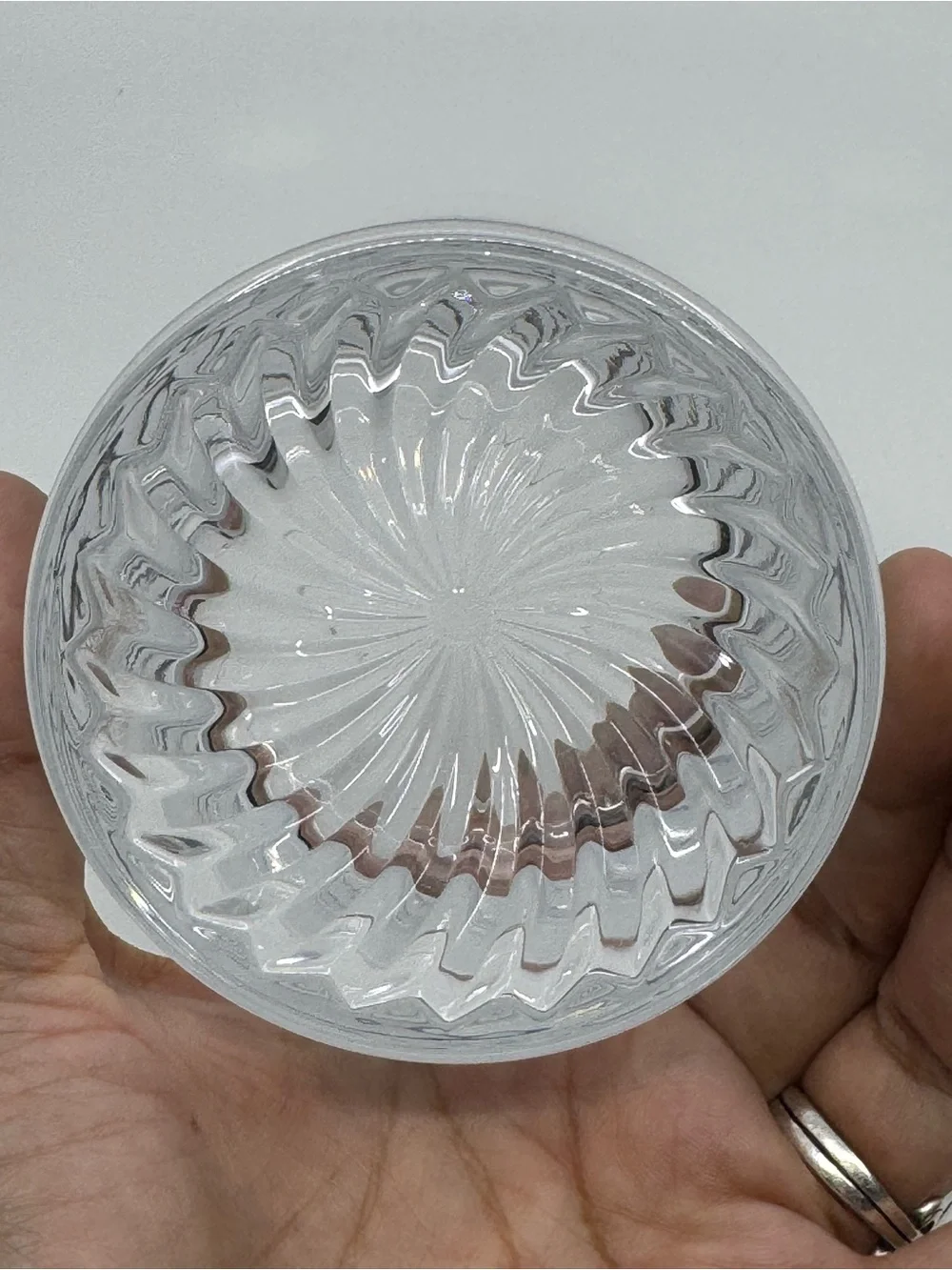 KITNATS Hand Blown Double Walled Old Fashioned Crystal Whiskey Tumbler